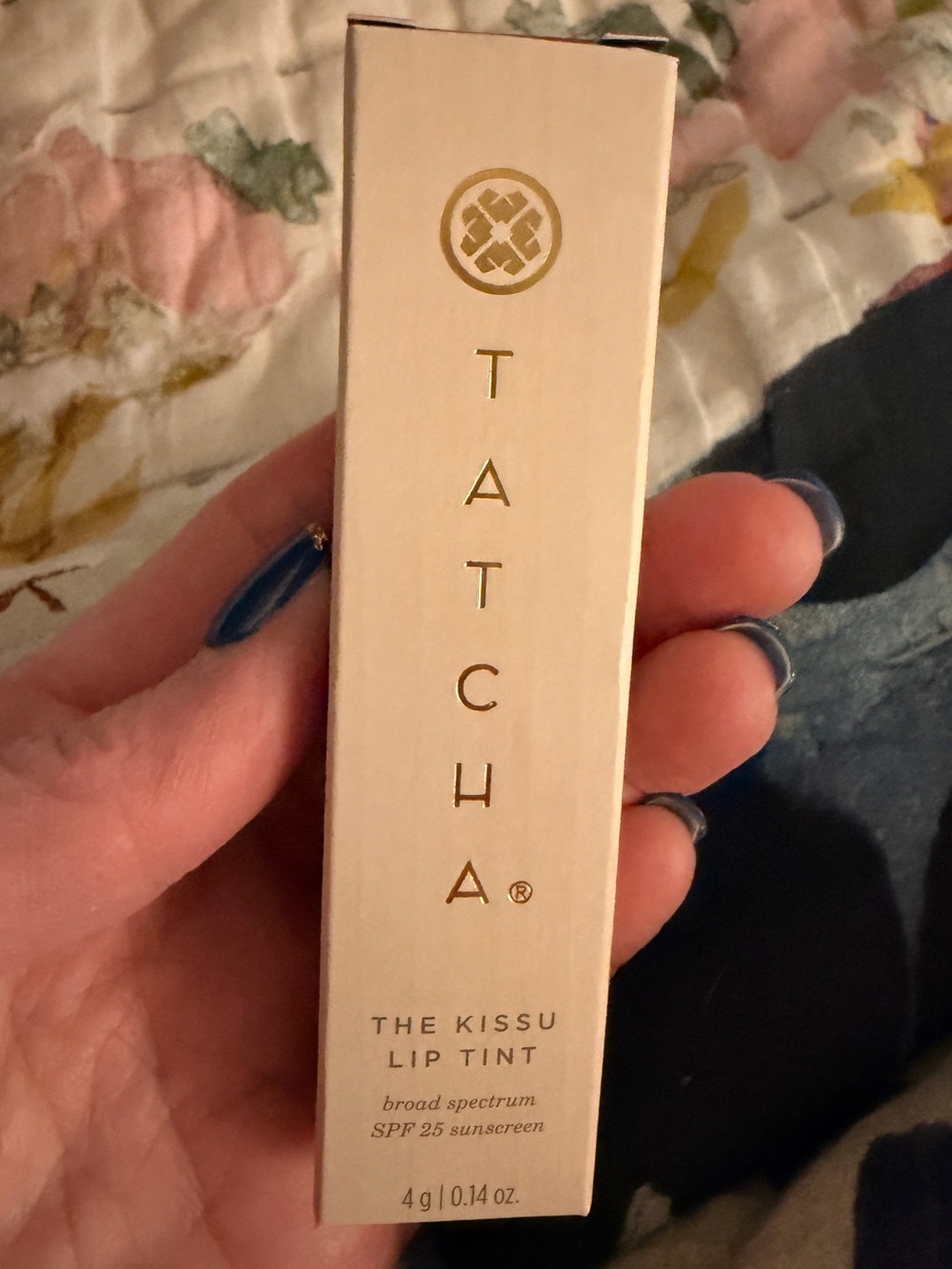 TATCHA Camellia Kissu Lip Tint SPF 25 Lipstick Lip Balm BNIB